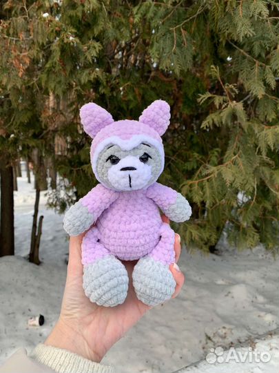 Игрушки ручной работы енот