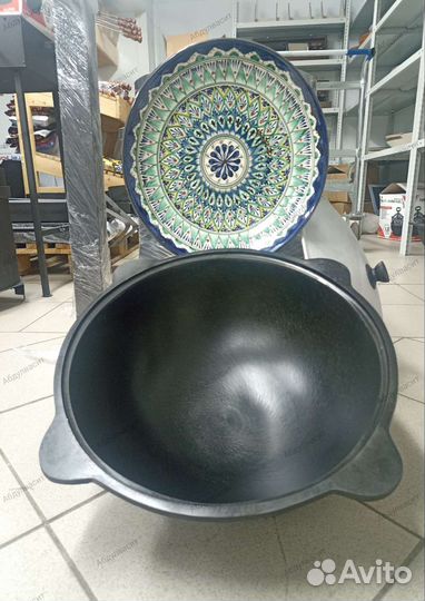 Казан Чугунный, без печью