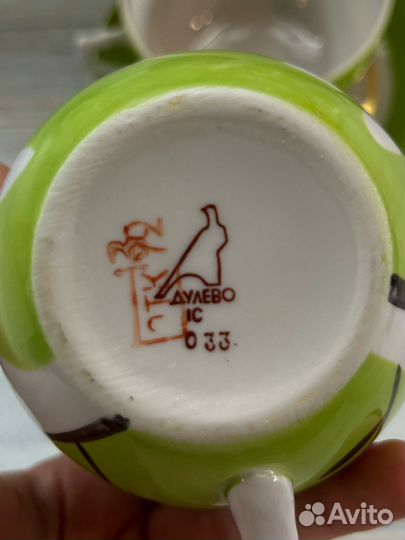 Чайный сервиз дулево