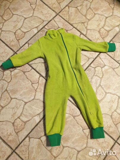 Поддёва 80см по спинке термобелье