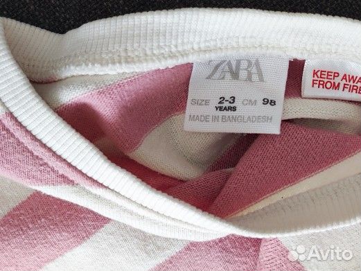 Лонгслив zara для девочки 98