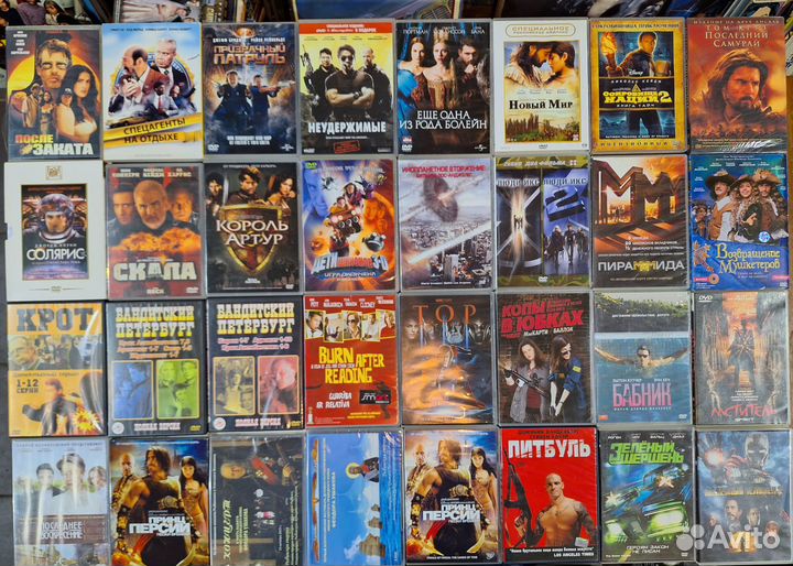 DVD лицензия, Ретро кино и боевики