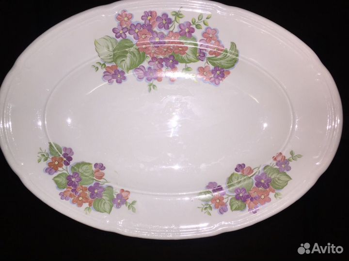 Фарфоровые блюда СССР