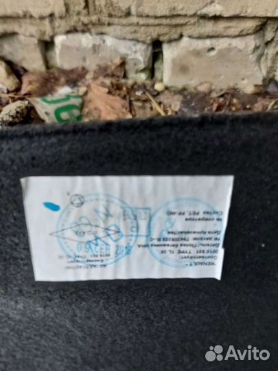 Полка багажника рено