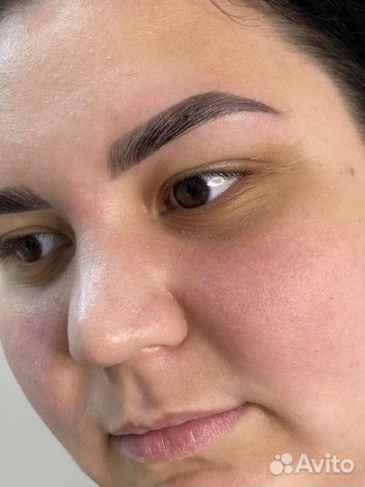 Оформление бровей наращивание ресниц