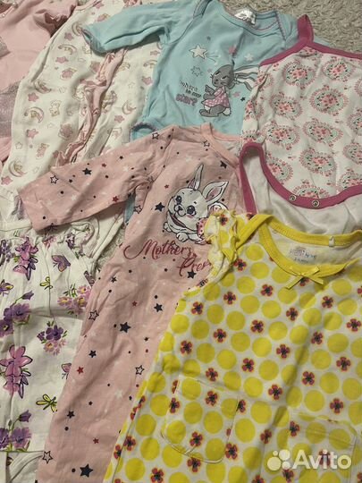 Вещи пакетом на девочку62-68см