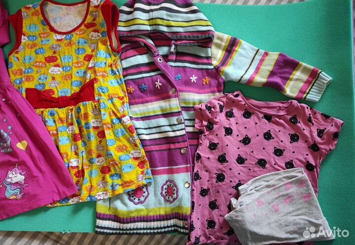 Вещи пакетом на девочку 110