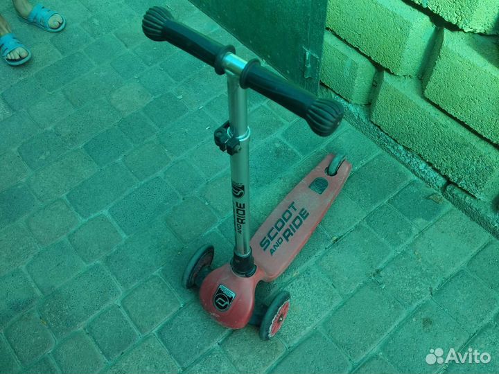 Детский самокат до 7 лет, привезен из Германии