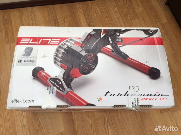 Велотренажер Велостанок Elite Turbo Muin Smart B+