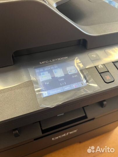 Мфу лазерное Brother MFC-L2730DW, А4, ч/б, Wi-Fi