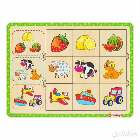 Детские развивающие игрушки деревянные