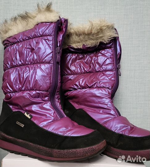Сапоги зимние для девочки размер 35 дутики