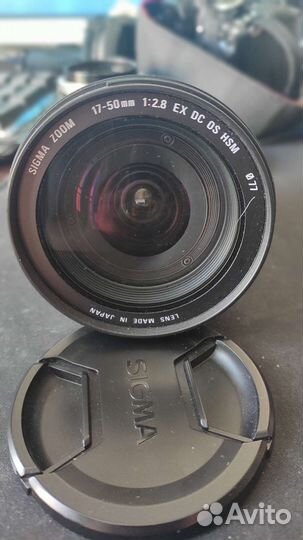 Объектив sigma 17-50 1:2.8 для canon