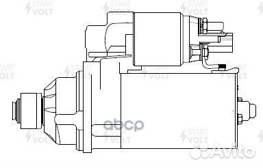 Стартер для а/м VAG Passat B7 (11) /Golf VI (08)