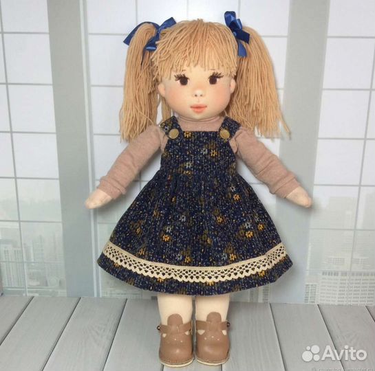 Новая кукла ручной работы. Рассрочка. 3 наряда
