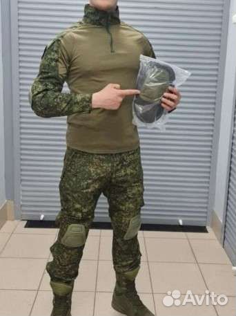 Боевой тактический костюм цифра/пиксель/емр