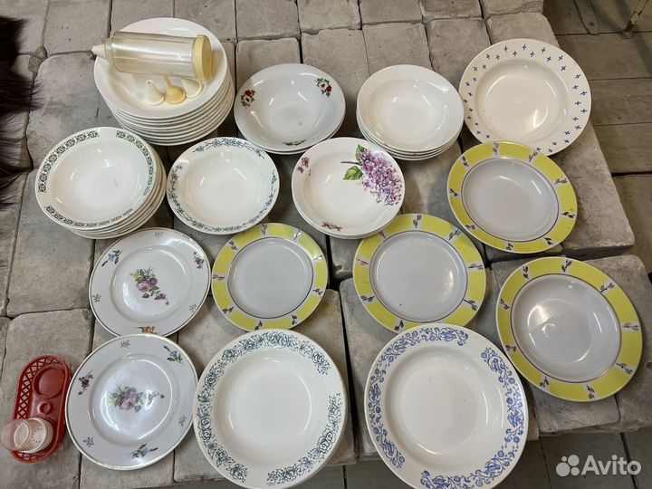 Отдам всю посуду