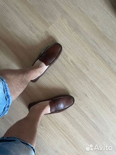 Мокасины мужские ручная работа