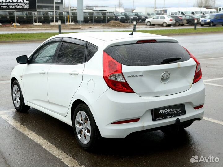 Hyundai Solaris 1.6 МТ, 2016, 149 500 км