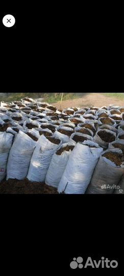 Навоз, перегной, торф в мешках