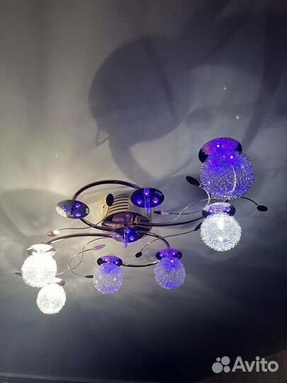 Люстра потолочная бу