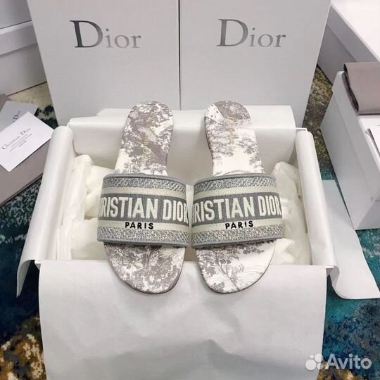 Шлепки женские Dior