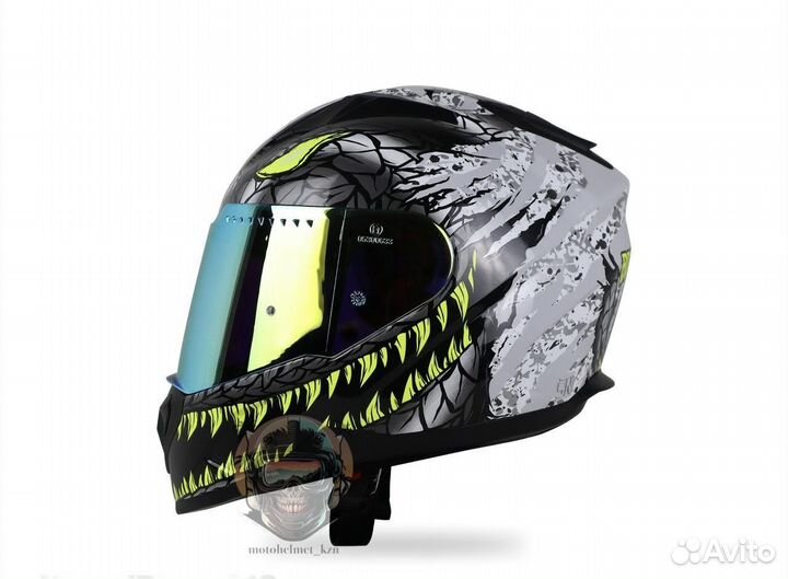 Мотоциклетный шлем JPX - Xl (61-62см)