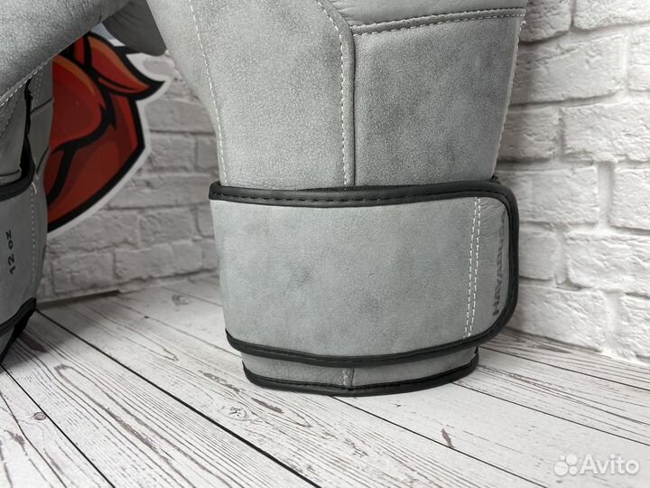 Боксерские перчатки кожаные