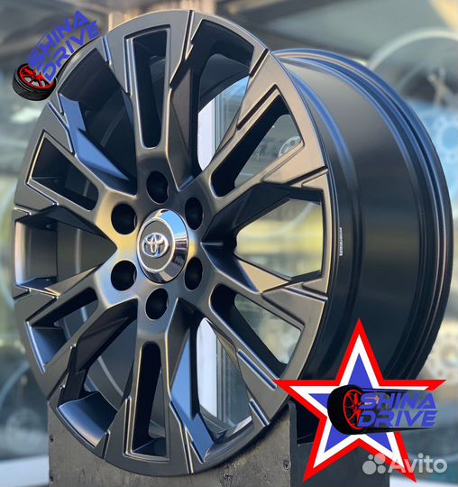 Диски Toyota LC300 R20 6x139,7 Black Matt