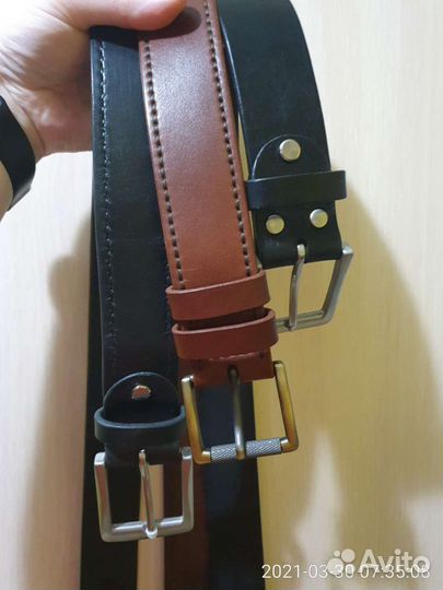 Ремень кожаный супер прочный