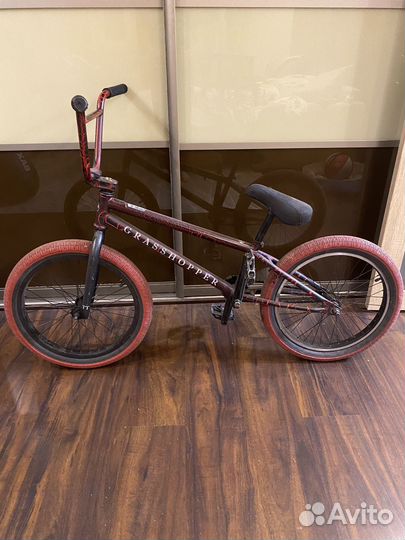 Велосипед BMX TechTeam grasshopper красный