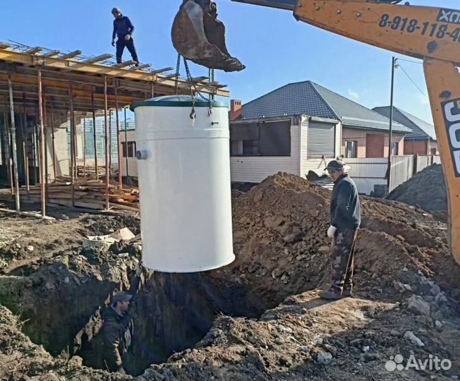 Био септик под ключ за 1 день