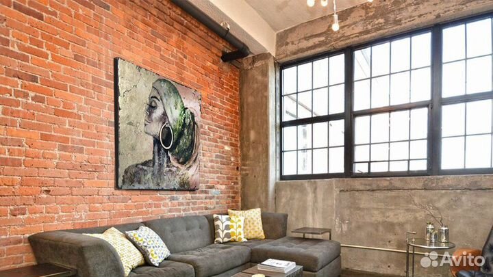 Картина с золочением 80х60