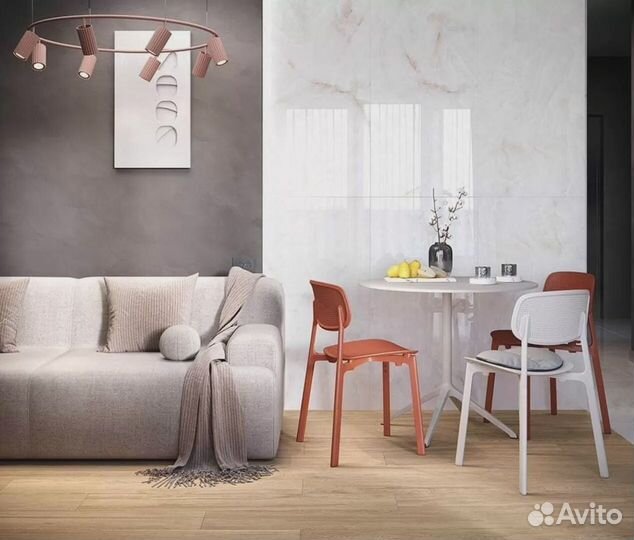 Плитка Novela 20X120 напольная, настенная, универсальная - под дерево, Индия