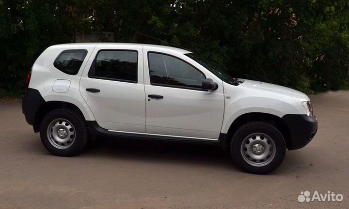 Крыло правое Renault Duster в белый 369 Белый лед