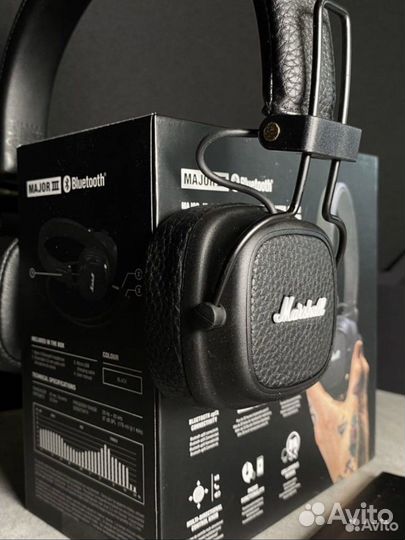 Беспроводные наушники marshall major 3