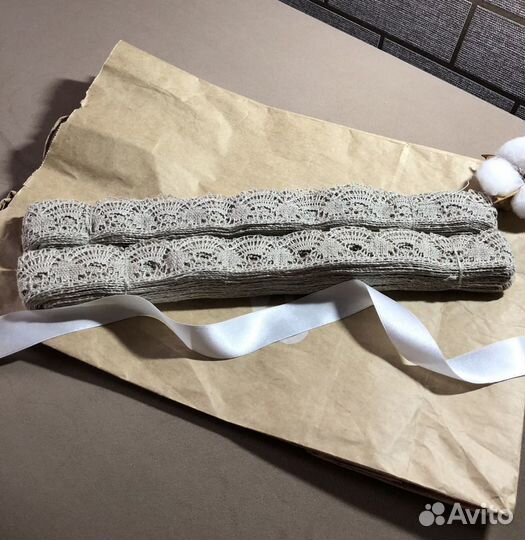 Мерное кружево ручной работы СССР