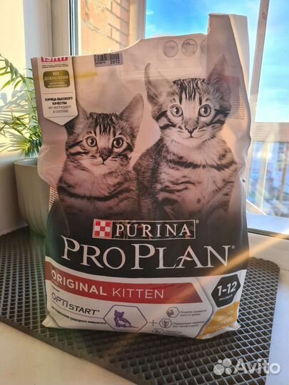 Корм Proplan для котят