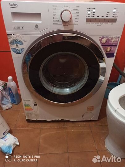 Стиральная машина beko, 6кг, 1000 об/мин