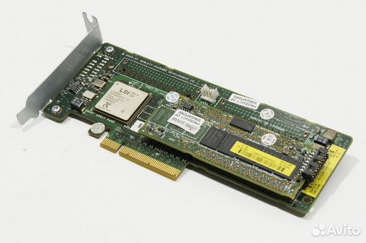 Контроллер SAS HP SA P400 2*SFF-8484 PCI-E LP 256M