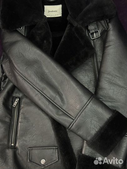 Дубленка авиатор