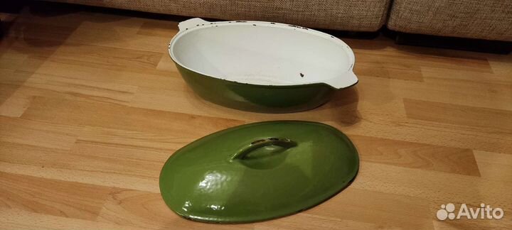 Казан чугунный. Утятница