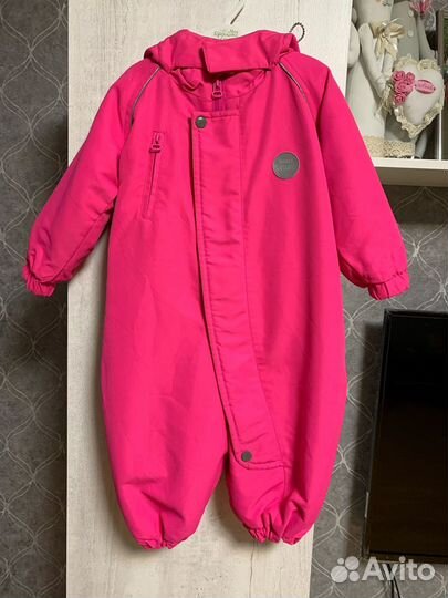 Демисезонный комбинезон для девочки 74