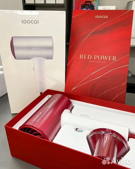 Фен для волос Soocas Hair Dryer H5-T Red