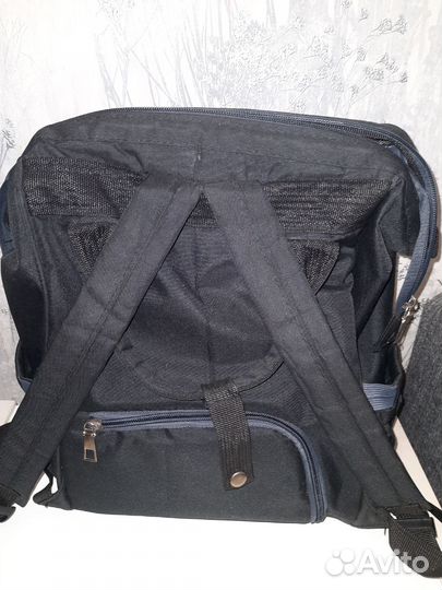 Рюкзак сумка на коляску для мамы+ подстаканик