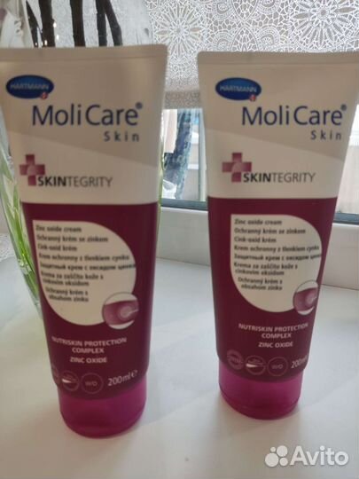 Molicare skin крем с оксидом цинка от пролежней