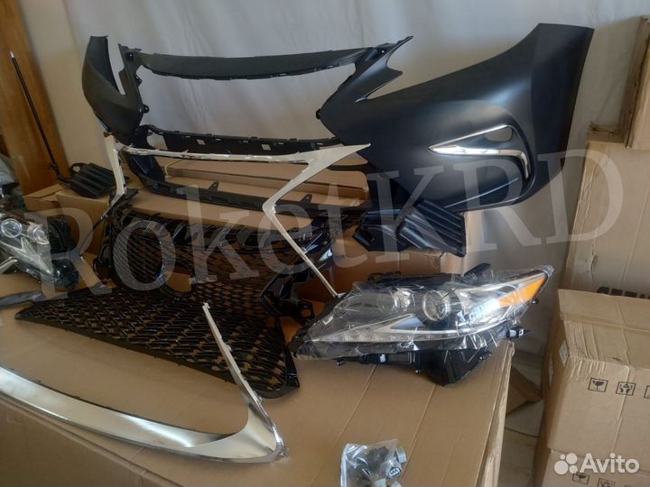 Рестайлинг Lexus ES 2011-14 в 2015-2018 F-sport