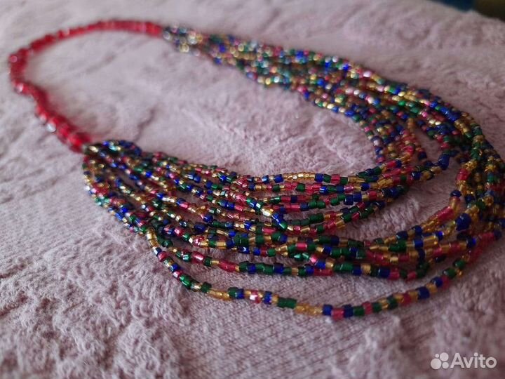 Бусы Чехословакия Винтаж