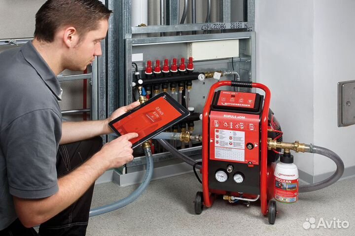 Промывка систем отопления, радиаторов, котлов