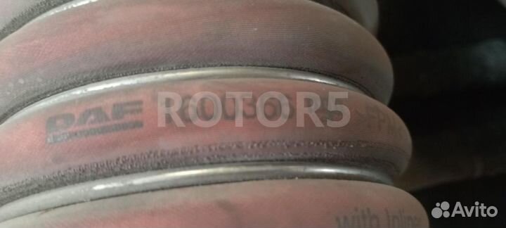 Патрубок интеркулера левый DAF XF 105 2012 1600366